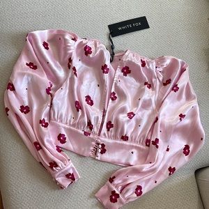 White fox top brand new